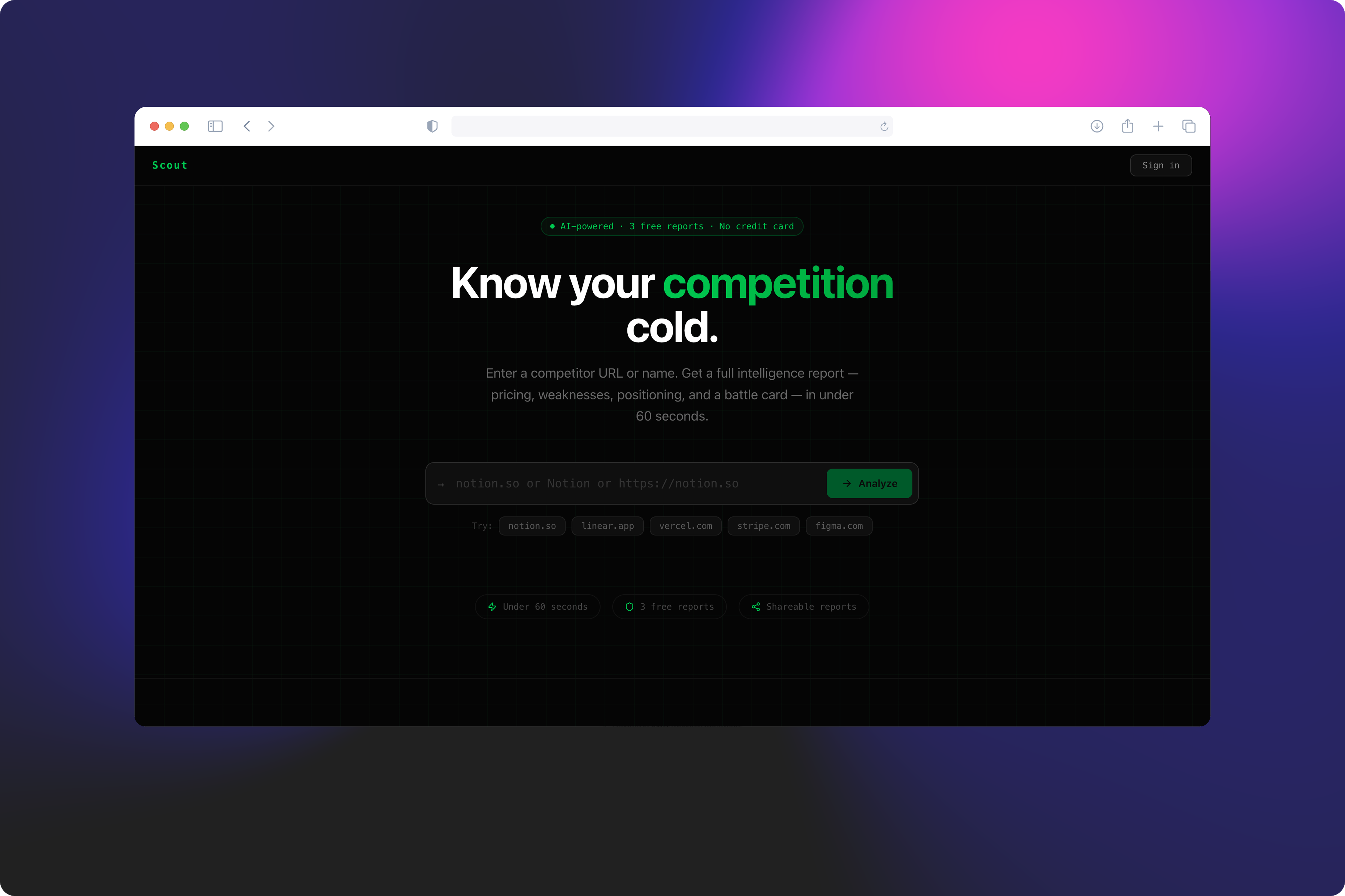 Scout — local discovery app
